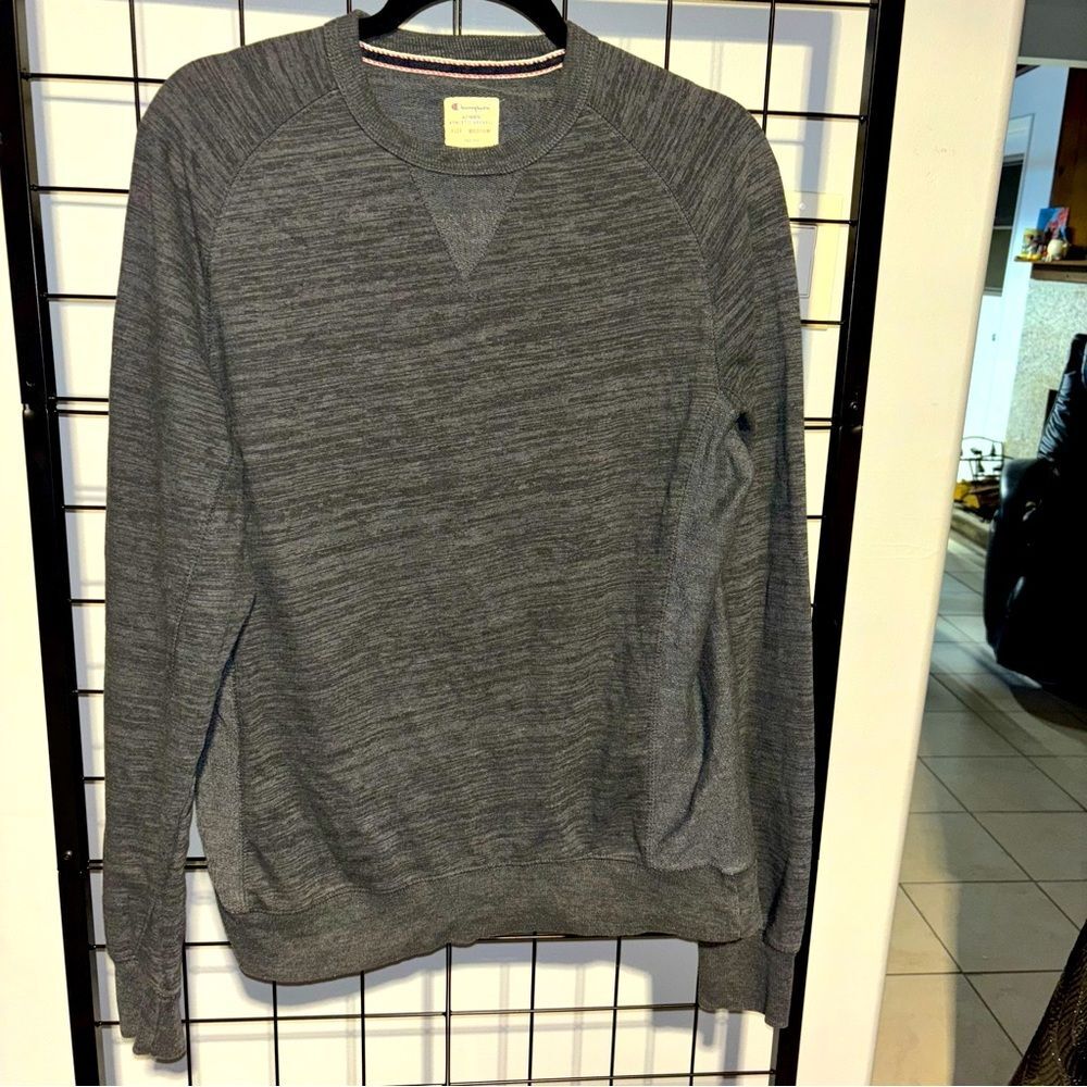 Champion Men's Charcoal Crewneck Sweater